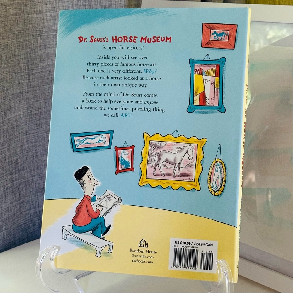 NEW Dr Seuss's Horse Museum 🐎 Hardcover Art Picture Book Dr Seuss Andrew Joyner - Picture 16 of 16